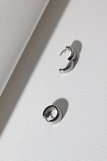 Huggies Earrings - Silver