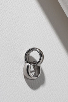 Huggies Earrings - Silver